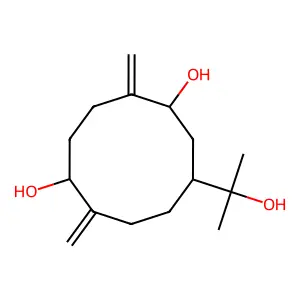 Chrysanthetriol structure