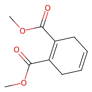 Dimethyl 1,4-cyclohexadiene-1,2-dicarboxylate structure
