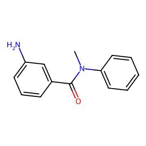3-amino-N-methyl-N-phenylbenzamide structure