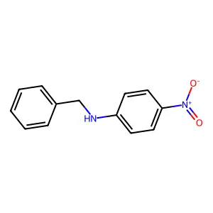 N-benzyl-4-nitroaniline structure