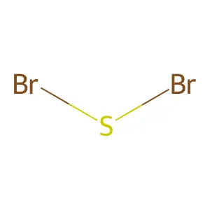 二溴化硫 structure