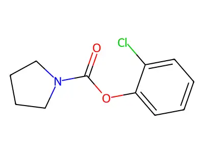 (2-氯苯基)吡咯烷-1-甲酸酯 structure