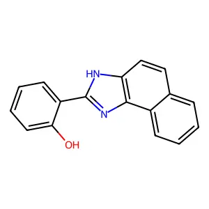 2-(3H-benzo[e]benzimidazol-2-yl)phenol structure
