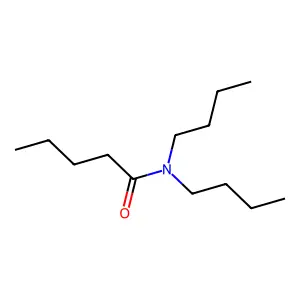 N,N-二丁基戊酰胺 structure