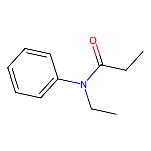 N-Ethyl-N-phenylpropanamide structure