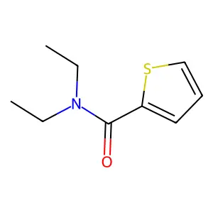 N,N-diethylthiophene-2-carboxamide structure