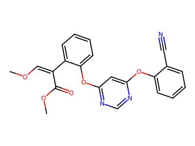 嘧菌酯 structure