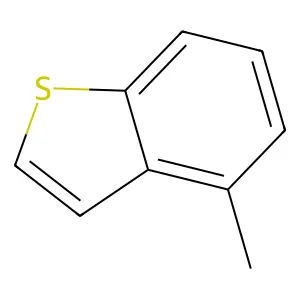 Benzo(b)thiophene, 4-methyl- structure