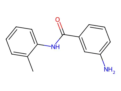 3-amino-N-(2-methylphenyl)benzamide structure