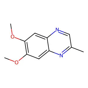 6,7-Dimethoxy-2-methylquinoxaline structure