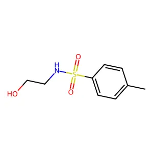 N-(2-Hydroxyethyl)-4-methylbenzenesulfonamide structure
