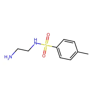 N-(2-氨乙基)-4-甲基苯磺酰胺 structure