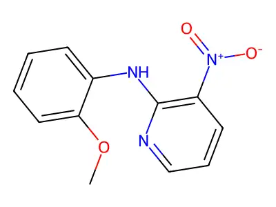 N-(2-methoxyphenyl)-3-nitropyridin-2-amine structure