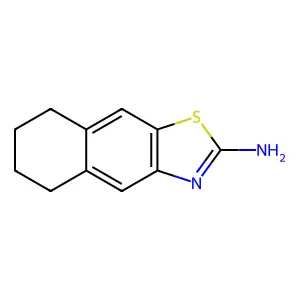 5,6,7,8-Tetrahydronaphtho[2,3-d][1,3]thiazol-2-amine structure