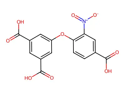 5-(4-Carboxy-2-nitrophenoxy)isophthalic acid structure