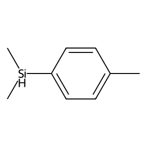 Silane, dimethyl(4-methylphenyl)- structure