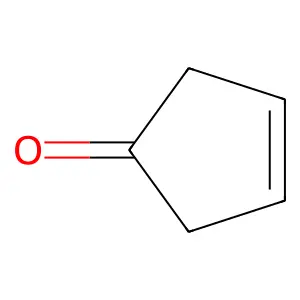 Cyclopent-3-en-1-one structure