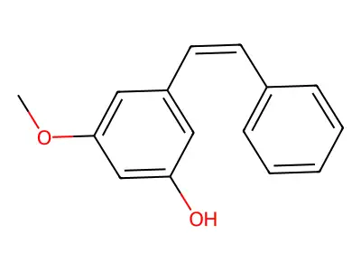 Pinosylvin monomethyl ether structure