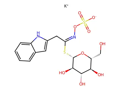 Glucobrassicin structure