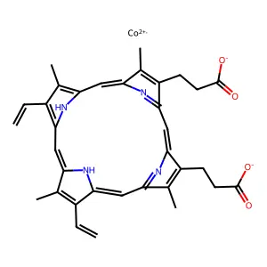 Cobalt protoporphyrin structure