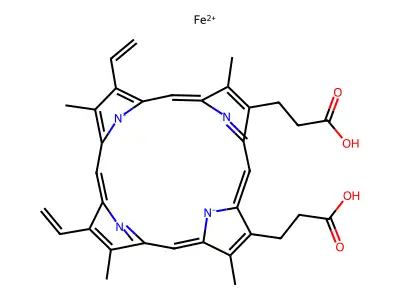 血红素B structure
