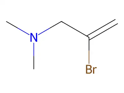 2-溴-N,N-二甲基丙-2-烯-1-胺 structure