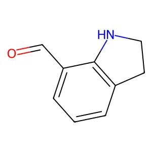 Indoline-7-carboxaldehyde structure