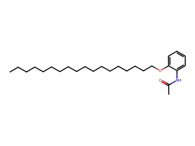 2'-(Octadecyloxy)acetanilide structure