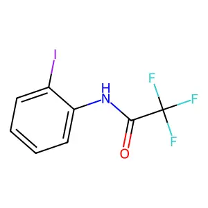 2,2,2-trifluoro-N-(2-iodophenyl)acetamide structure