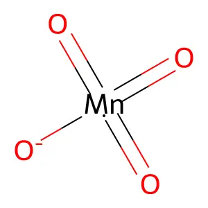 高锰酸根离子 structure