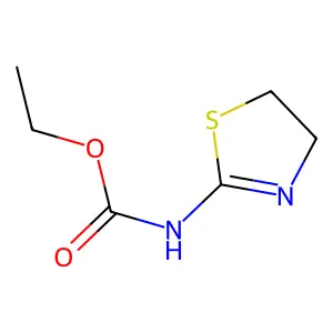 N-(4,5-二氢-1,3-噻唑-2-基)氨基甲酸乙酯 structure