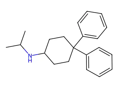 Pramiverine structure