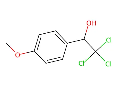 2,2,2-Trichloro-1-(4-methoxyphenyl)ethanol structure