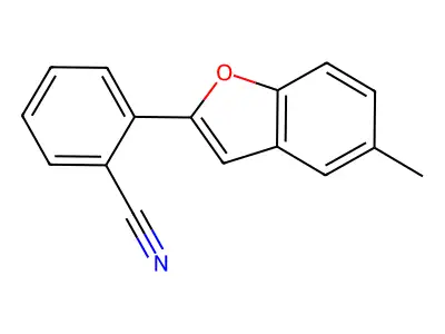 5-Methyl-2-phenyl-1-benzofuran structure