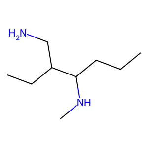 2-乙基-3-(N-甲基氨基)己胺 structure