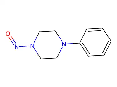 Piperazine, 1-nitroso-4-phenyl- structure