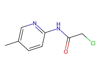 2-Chloro-N-(5-Methyl-2-Pyridinyl)Acetamide structure