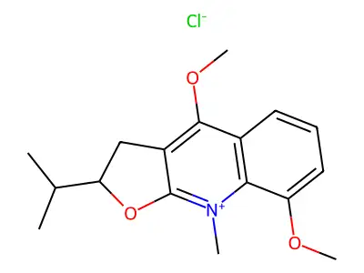 Lunasine chloride structure