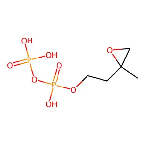 3-甲基-3,4-环氧丁基二磷酸酯 structure