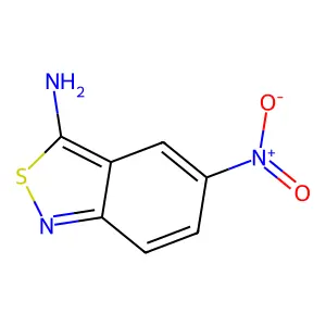 5-硝基-2,1-苯并异噻唑-3-胺 structure