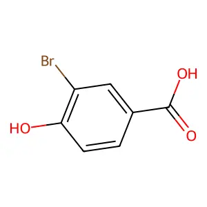 3-Bromo-4-hydroxybenzoic acid structure