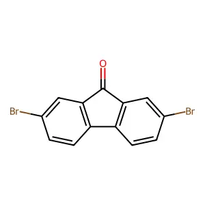 2,7-Dibromo-9-fluorenone structure