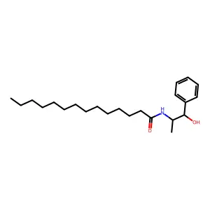 N-(1-羟基-1-苯基丙-2-基)十四烷酰胺 structure