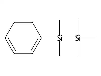1,1,2,2,2-Pentamethyl-1-phenyldisilane structure
