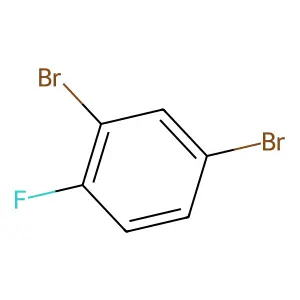2,4-Dibromo-1-fluorobenzene structure