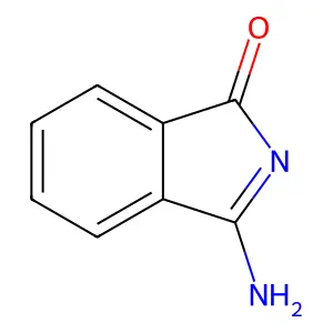 1H-Isoindol-1-one, 3-amino- structure