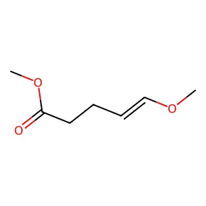 Methyl 5-methoxypent-4-enoate structure