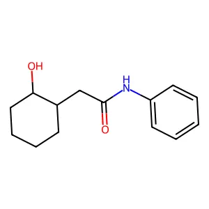 2-(2-羟基环己基)-N-苯基乙酰胺 structure
