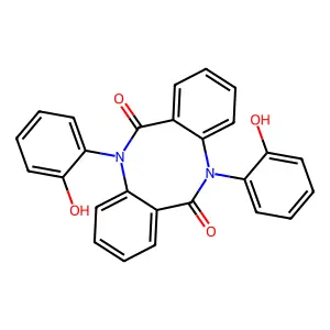 5,11-Bis(2-hydroxyphenyl)dibenzo[b,f][1,5]diazocine-6,12(5H,11H)-dione structure