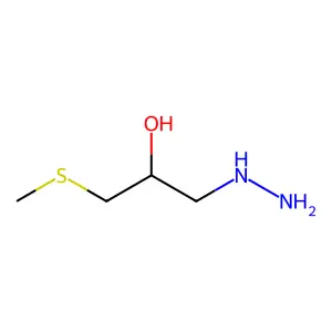1-肼基-3-(甲硫基)丙-2-醇 structure